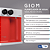 Purificador de Água Natural, Gelada e Alcalina GIOM 220V - Vermelho - Imagem 7