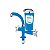 Purificador Água Declorador Ideale Eco Azul/ Cromado Bancada - Imagem 1