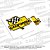 Sticker Modelo Yellow Oil - Retrô - Imagem 1