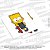 Sticker Bart Simpsons - Imagem 1