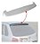 AEROFÓLIO PS GOL GII, GIII, G4 95/14 S/ LEDS 2/4P (PRATA) - Imagem 1