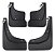 APARA-BARRO PP HYUNDAI IX35 11/21 CONJUNTO 4 PÇS PRETO - Imagem 2