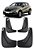 APARA-BARRO PP RENAULT CAPTUR 17/21 CONJUNTO 4 PÇS PRETO - Imagem 1