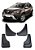 APARA-BARRO PP RENAULT DUSTER 15/19 CONJUNTO 4 PÇS PRETO - Imagem 2