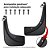 APARA-BARRO PP RENAULT KWID 17/21 CONJUNTO 4 PÇS PRETO - Imagem 3
