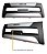 BUMPER (PP) HILUX CAB DUPLA 05/08 PRETO C/ PRATA AL - Imagem 3