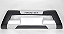 BUMPER PP NISSAN FRONTIER 13/16 PRETO C/ PRATA ALUMINIUM - Imagem 3