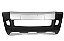 BUMPER PP RANGER CAB.SIMPLES E DUPLA 12/15 PRETO C/ PRATA - Imagem 2