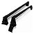 Rack de Teto Peugeot 206/207 Hatch e Sedan - 4 Ptas  Fixação Porta - Imagem 2