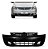 P/choque Plast FOX  2003 / 2007 DIANTEIRO PRETO LISO / TEXT / S / Furo - Imagem 1