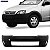 P/choque Plast CORSA  SEDAN / HATCH / MONTANA 2003 / 2009 DIANTEIRO PRETO LISO LISO S/ FURO - Imagem 1