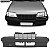 P/choque Plast KADET IPANEMA  S/SL / SLE / GL / GLS / LIFE 1988 / 1995 DIANTEIRO CINZA CLARO TEXTURIZADO c/ espuma - Imagem 1