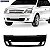 P/choque Plast MERIVA 2002> DIANTEIRO PRETO LISO S/ FURO - Imagem 1