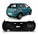 P/choque Plast AGILE 2009 / 2013 TRASEIRO PRETO LISO - Imagem 1