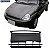 P/choque Plast KA - GL / CLX / IMAGE 1997 / 2002 DIANTEIRO PRETO TEX CENTRO - Imagem 1