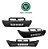 P/choque Plast FIORINO FIRE 2005 / 2013 DIANTEIRO PRETO Texturizado  / Grade Larga - Imagem 3