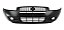 P/choque Plast FIAT 500 2007 / 2015 DIANTEIRO PRETO LISO - Imagem 1