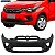 P/choque Plast MOBI EASY 2021 DIANTEIRO PRETO LISO - Imagem 1