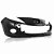P/choque Plast PEUGEOT - MOD 207 2008 / 2011 DIANTEIRO PRETO LISO C/FURO - Imagem 3