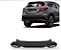 P/choque Plast HRV 2019> TRASEIRO PRETO LISO - Imagem 1
