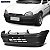 Parachoque Corsa Wind / Super / Pick-up 94/99 Dianteiro Preto Texturizado c/ Spolier - Imagem 1