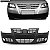Parachoque Gol Ger. 4 05/10 Dianteiro Preto Liso Total c/furo - Imagem 1