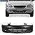 Parachoque Corsa Hatch / Pick-up 99/02 Dianteiro Preto Texturizado s/ Farol - Imagem 1