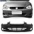 Parachoque Corsa Classic 08/10 Dianteiro Preto Liso c/ Farol - Imagem 1