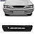 Parachoque Escort/ Verona 93/96 Dianteiro Preto Texturizado c/ Alma Plastica - Imagem 1