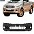 Parachoque Hilux 12/14 Dianteiro Preto Texturizado c/ grade  c/farol c/ furo moldura - Imagem 1