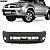 Parachoque Hilux 05/08 Dianteiro Preto Texturizado c/farol s/furo moldura - Imagem 1