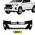 Parachoque Hilux 18/21 Dianteiro Preto Liso s/ Grade - Imagem 1