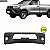 Parachoque Hilux 16/18 Dianteiro Preto Liso       Cab. Simples s/ Grade - Imagem 1