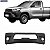 Parachoque Hilux 16/18 Dianteiro Preto Texturizado Cab. Simples s/ Grade - Imagem 1