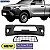 Parachoque Hilux 16/18 Dianteiro Preto Liso  + GRADE  Cab. Simples s/ Grade - Imagem 1