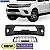 Parachoque Hilux 16/18 Dianteiro Preto Liso + GRADE     Cab. Simples s/ Grade - Imagem 1
