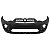 Parachoque Mobi 17/... Dianteiro Preto Liso - Imagem 4