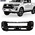 Parachoque Hilux 21/... Dianteiro Preto Liso - Imagem 1