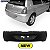 Parachoque Clio Hatch 06/16 Traseiro Preto Liso - Imagem 1