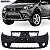 Parachoque Sandero Stepway 08/11 Dianteiro Preto Liso - Imagem 1