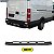 Parachoque Iveco 08/20 Traseiro  Preto Texturizado Centro - Imagem 1