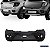 Parachoque Sandero Stepway 15/20 Traseiro Preto Liso - Imagem 1