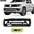 Parachoque Amarok 17/... Dianteiro Preto Liso c/ e s/ Farol c/ Grade - Imagem 1