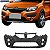 Parachoque Sandero Stepway 15/20 Dianteiro Preto Liso - Imagem 1