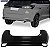 Parachoque Yaris Hatch 18/... Traseiro Preto Liso - Imagem 1