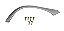 Acabamento Para-Lama CORSA Hatch-Wagon-Pick-up 94/01 (T.E) - (PRIMER) - C/Fixadores - Imagem 3
