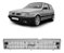 Grade UNO/PREMIO/ELBA/FIORINO 96/99 (PRIMER - C/FRISOS) - Imagem 1