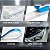 FITA DRL DUAL COLOR HP 30CM 3000K/6000K 12V 4,4W 78 LEDS - Imagem 3