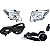 Kit Fiesta Street 2000 > 2002 / Courier 2000 > 2010 Botão Modelo Universal - Imagem 1