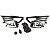 Kit Gol/Voyage G6 2012 > Friso Cromado Botão Modelo Original - Imagem 1